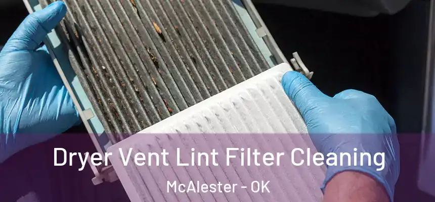  Dryer Vent Lint Filter Cleaning McAlester - OK